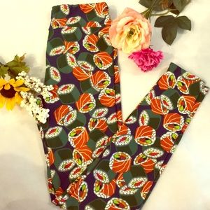 HTF 🦄 Sushi LuLaRoe Leggings